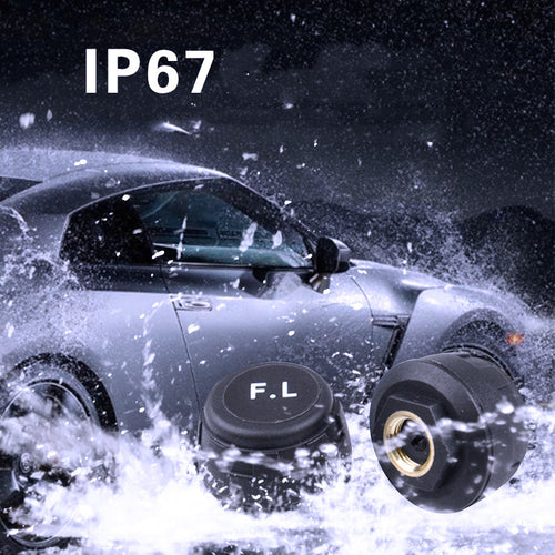 RuggedAir™ Digital Tyre Pressure Gauge – Backlit PSI Reader